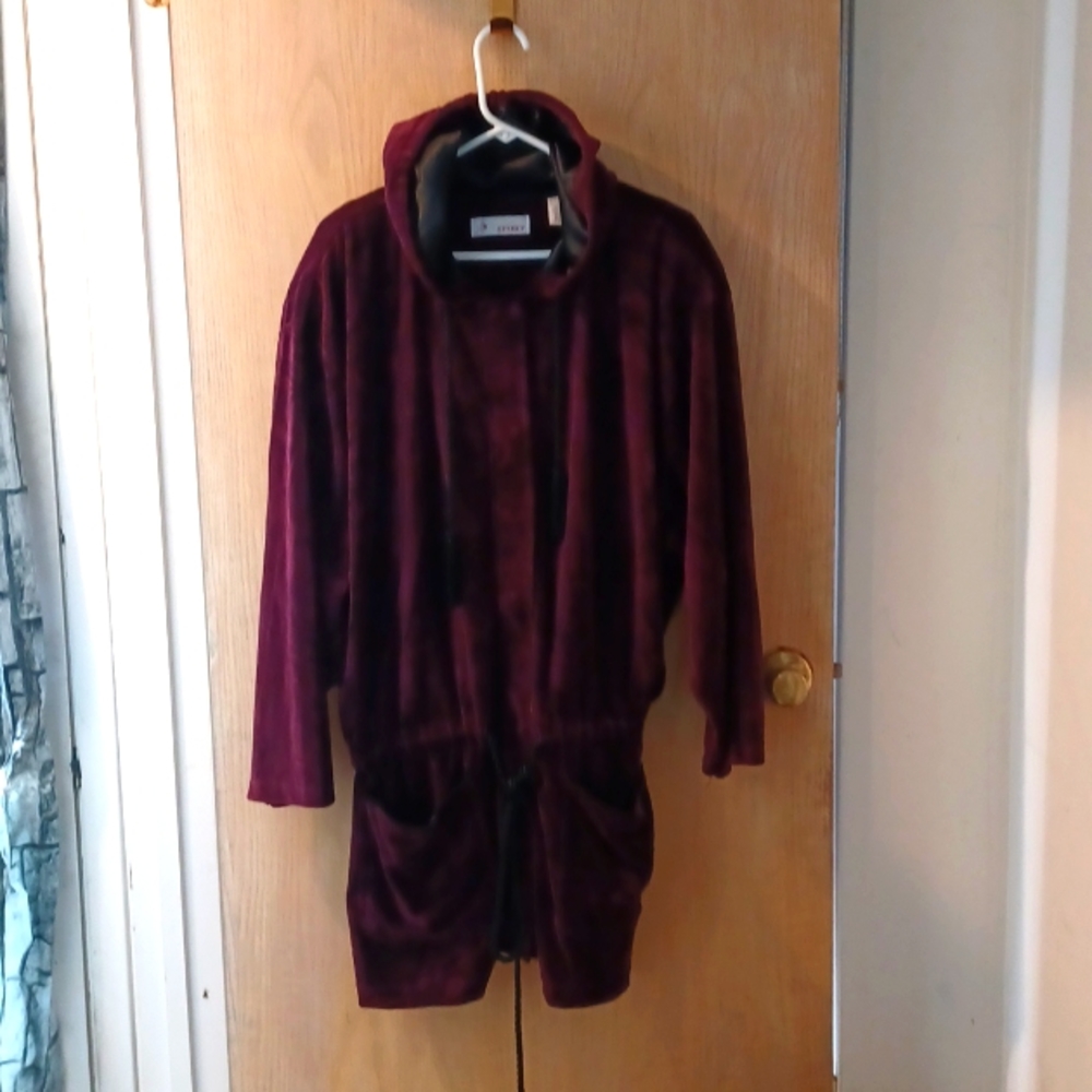 Women's LT SPORT Jacket, Maroon Size 1X